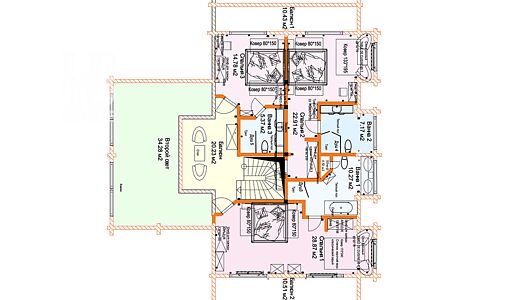 Дом в аренду у воды в лесу