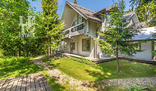 Дом в аренду у воды в лесу