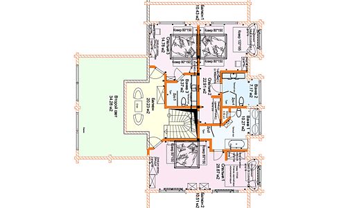 Дом в аренду у воды в лесу