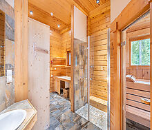 Дом в аренду у воды в лесу