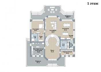 Дом в поселке Знаменское поле