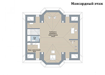 Дом в поселке Знаменское поле