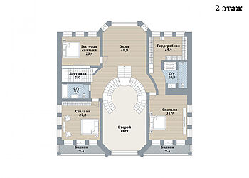 Дом в поселке Знаменское поле