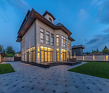 Дом в поселке Знаменское поле