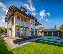 Дом в поселке Знаменское поле