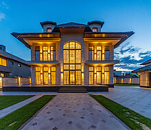 Дом в поселке Знаменское поле