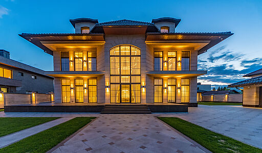 Дом в поселке Знаменское поле