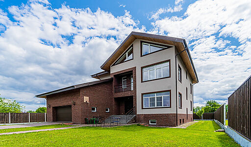 Дом под ключ в деревне Рыбаки