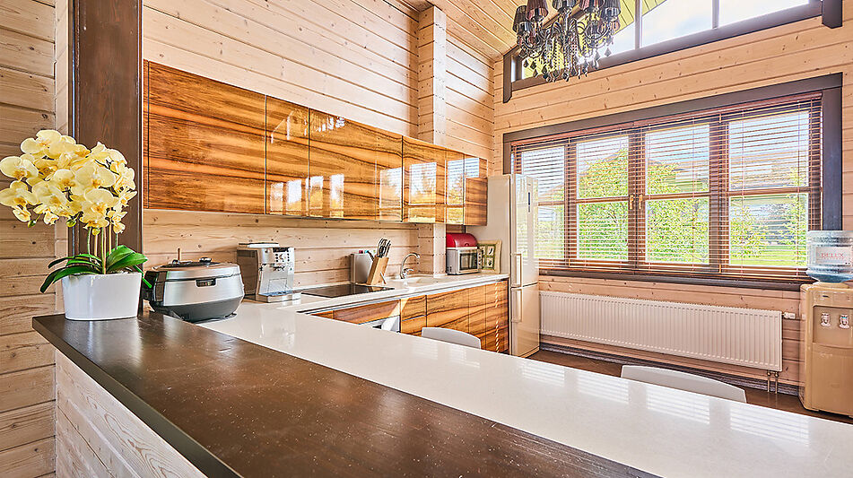 Дом на берегу Волги в Макарьево