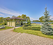 Дом на берегу Волги в Макарьево