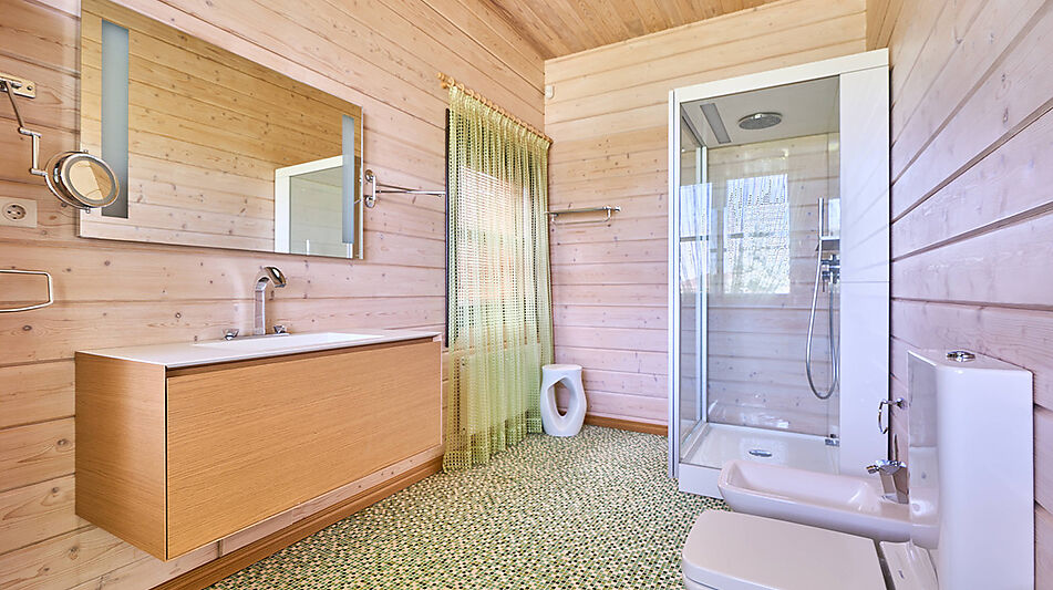 Дом на берегу Волги в Макарьево