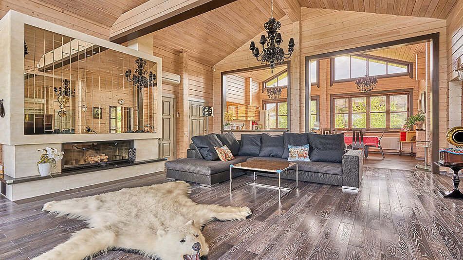 Дом на берегу Волги в Макарьево