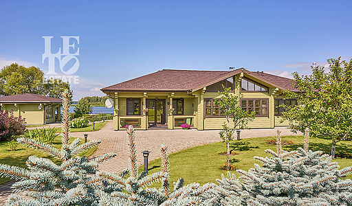 Дом на берегу Волги в Макарьево