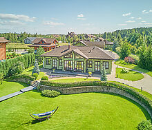 Дом на берегу Волги в Макарьево