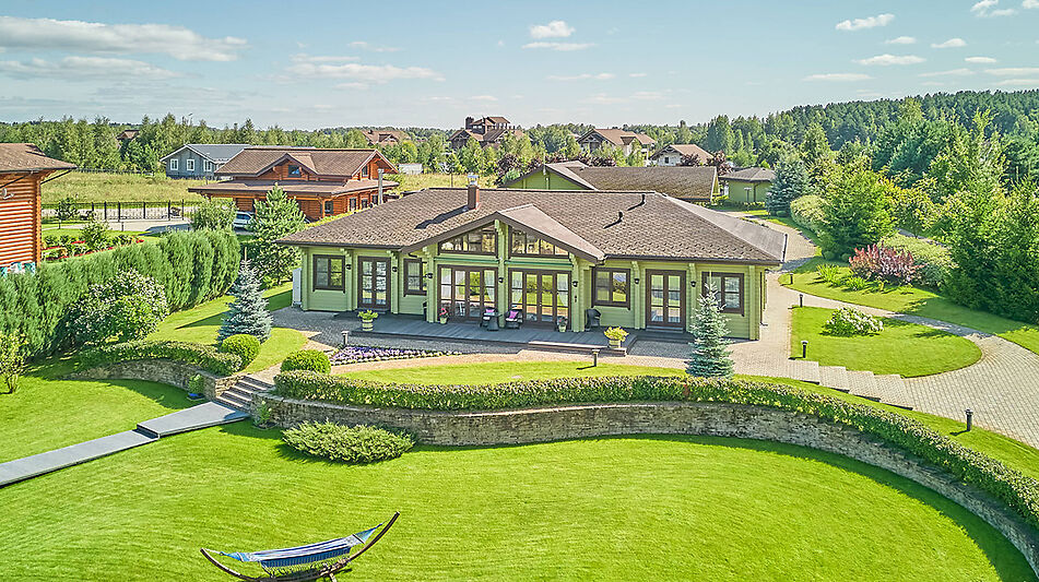 Дом на берегу Волги в Макарьево