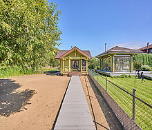 Дом на берегу Волги в Макарьево