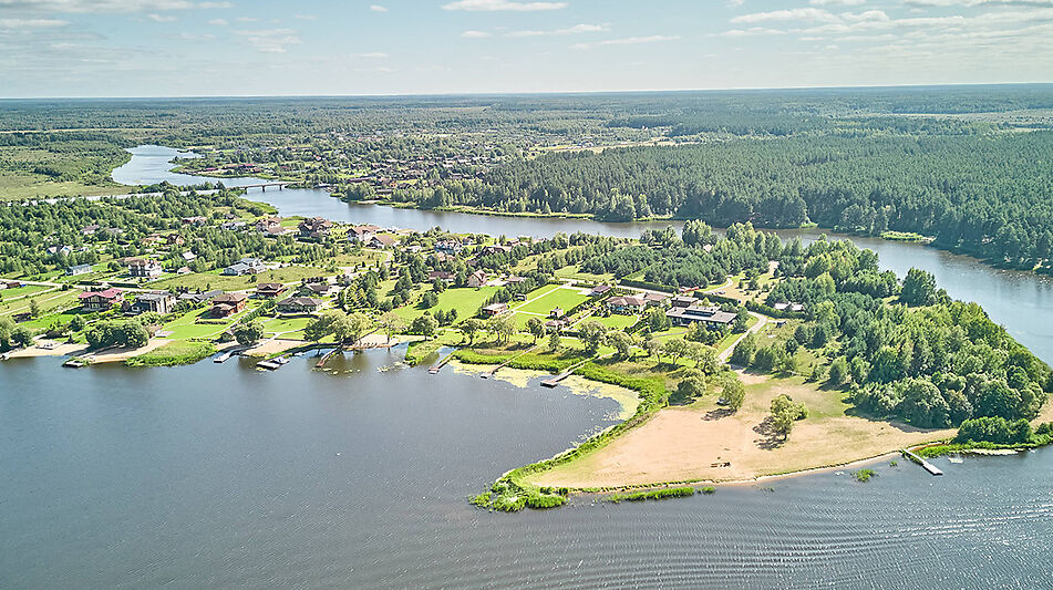 Дом на берегу Волги в Макарьево