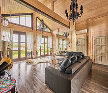 Дом на берегу Волги в Макарьево