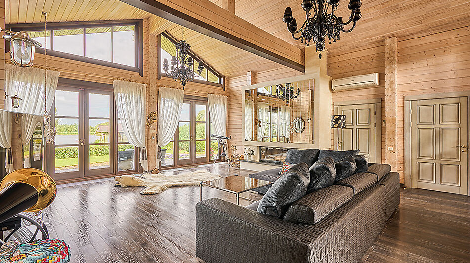 Дом на берегу Волги в Макарьево