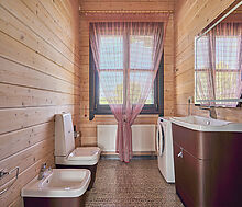 Дом на берегу Волги в Макарьево