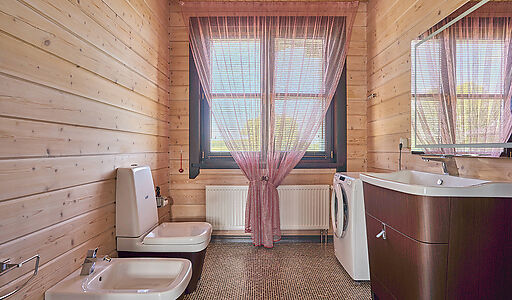 Дом на берегу Волги в Макарьево