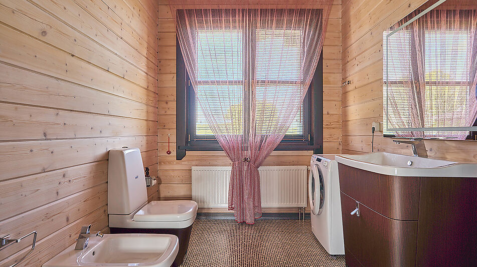 Дом на берегу Волги в Макарьево