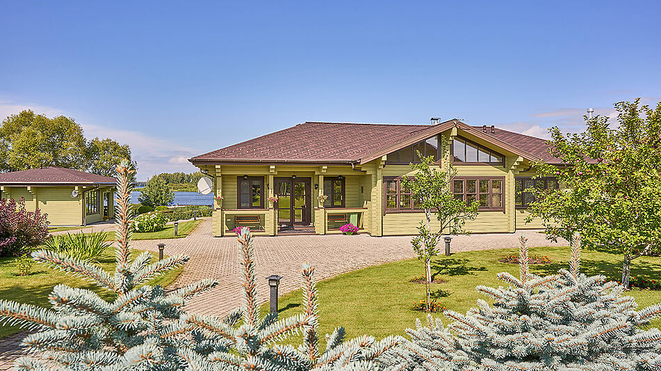 Дом на берегу Волги в Макарьево