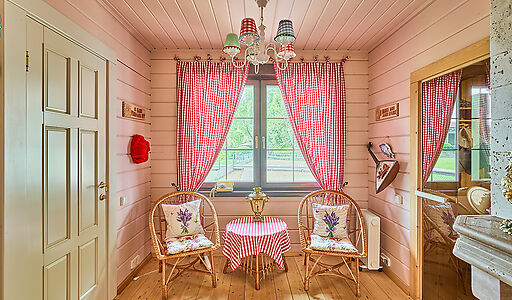 Дом на берегу Волги в Макарьево