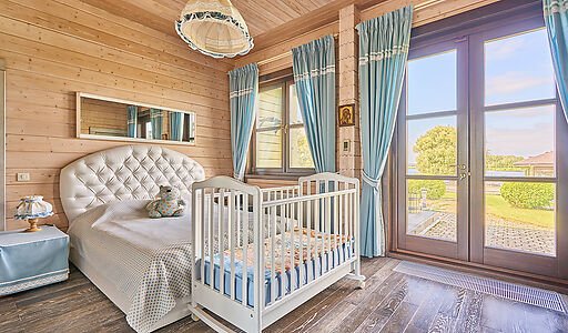 Дом на берегу Волги в Макарьево