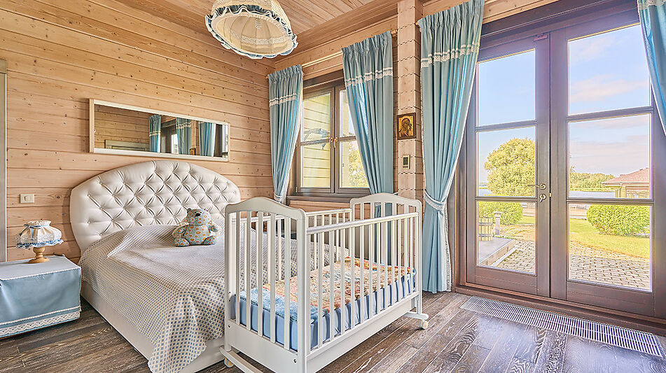 Дом на берегу Волги в Макарьево