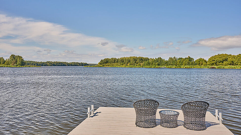 Дом на берегу Волги в Макарьево