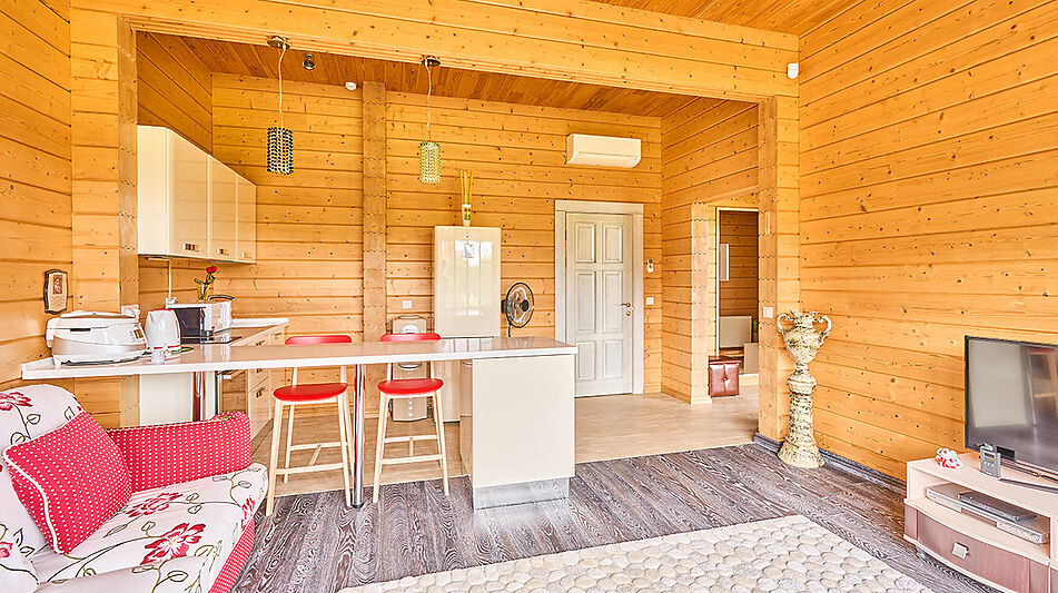 Дом на берегу Волги в Макарьево