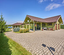 Дом на берегу Волги в Макарьево