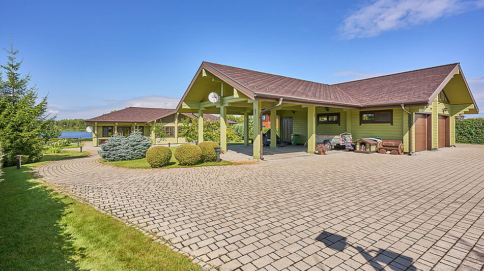 Дом на берегу Волги в Макарьево