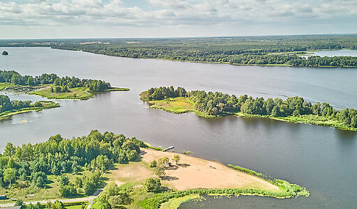 Дом на берегу Волги в Макарьево