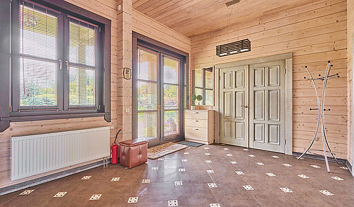 Дом на берегу Волги в Макарьево