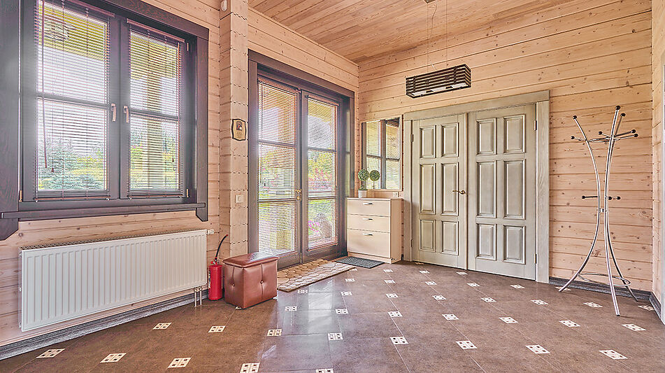 Дом на берегу Волги в Макарьево