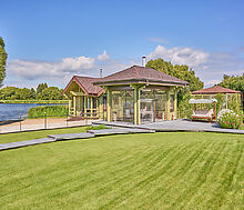 Дом на берегу Волги в Макарьево