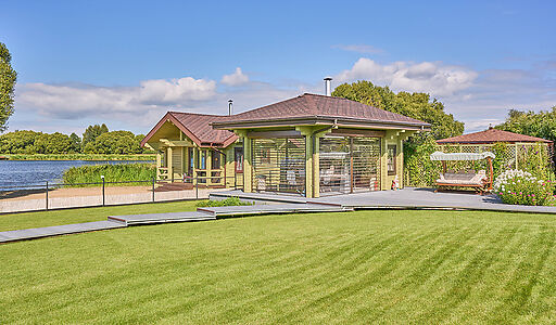 Дом на берегу Волги в Макарьево