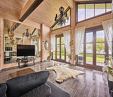 Дом на берегу Волги в Макарьево