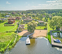 Дом на берегу Волги в Макарьево