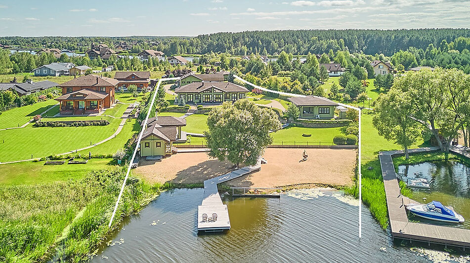 Дом на берегу Волги в Макарьево