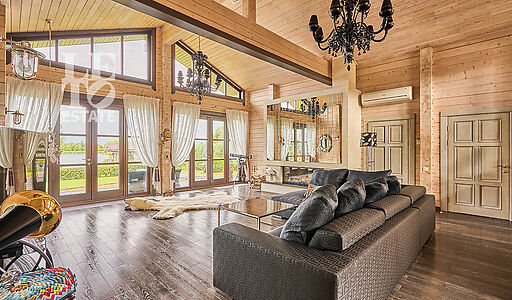 Дом на берегу Волги в Макарьево