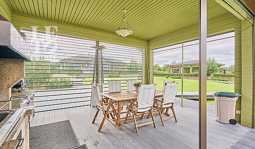 Дом на берегу Волги в Макарьево