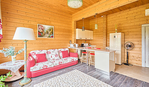 Дом на берегу Волги в Макарьево