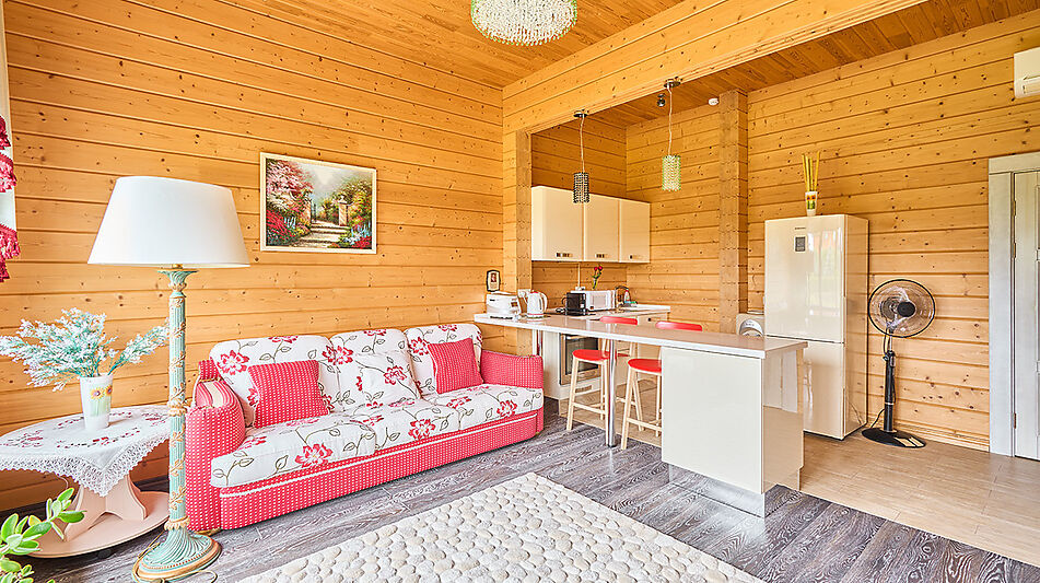 Дом на берегу Волги в Макарьево