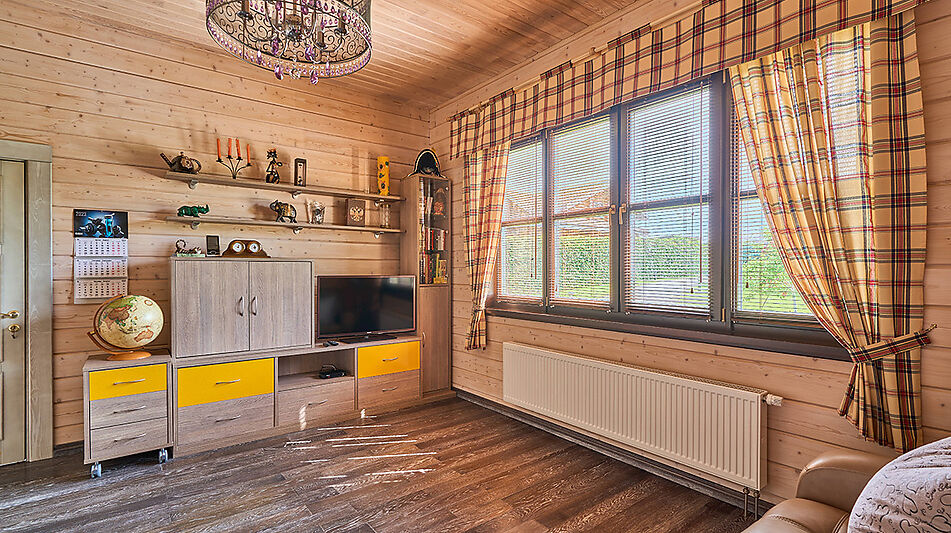 Дом на берегу Волги в Макарьево