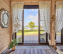 Дом на берегу Волги в Макарьево