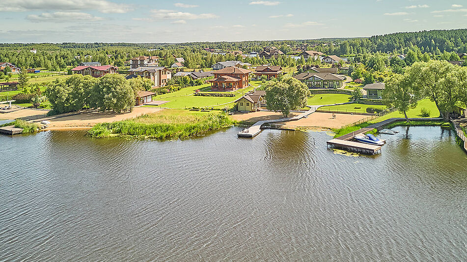 Дом на берегу Волги в Макарьево