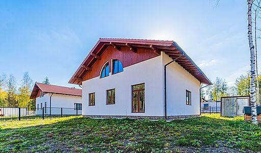 Дом у озера в КП Спас-Каменка